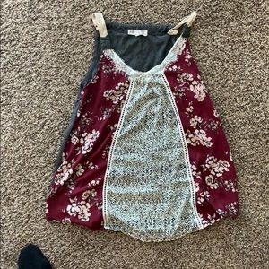 Dress tank top
